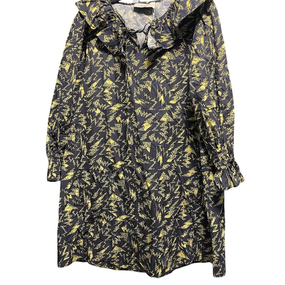 Stylish Black and Yellow Women's Dress